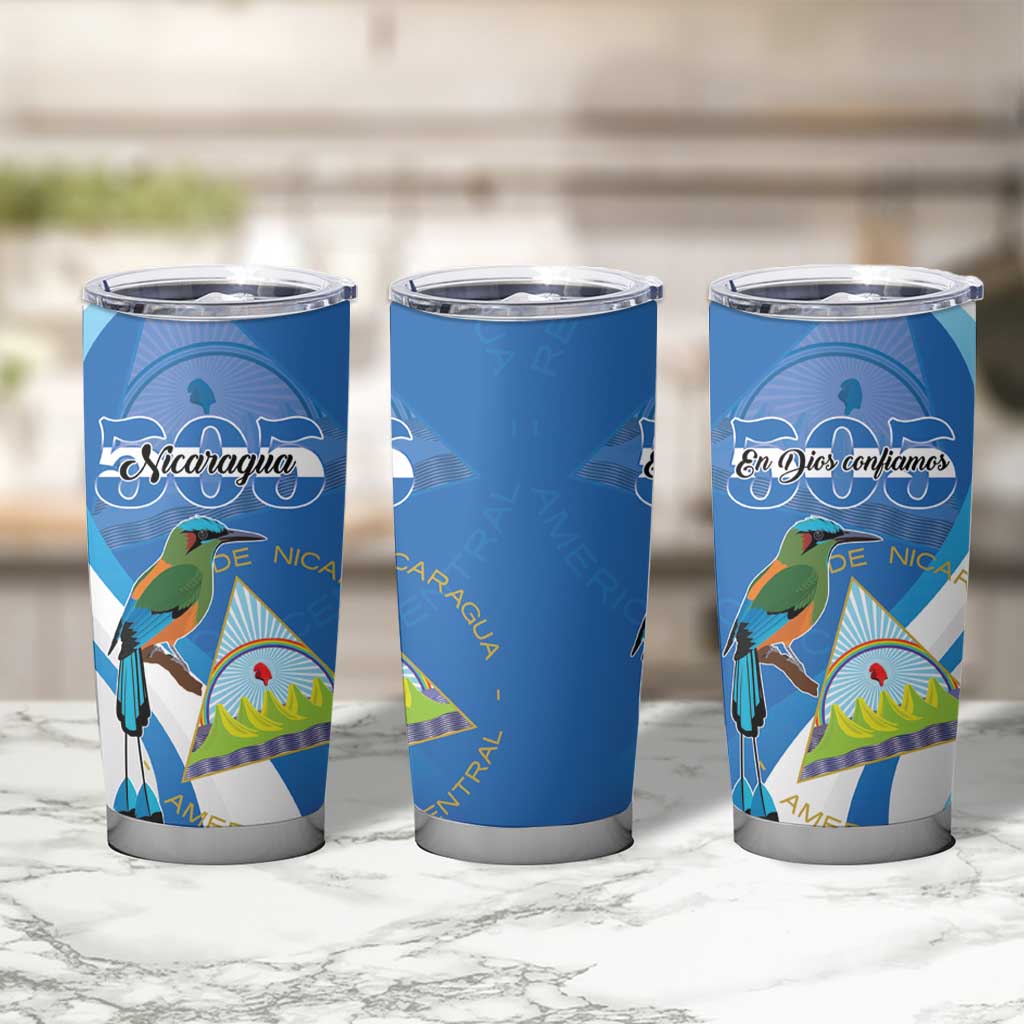 Nicaragua 505 Guardabarranco Tumbler Cup En Dios confiamos - Wonder Print Shop