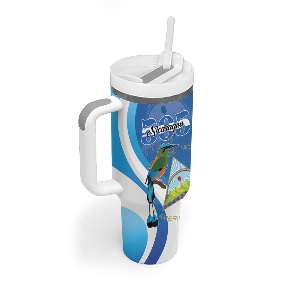 Nicaragua 505 Guardabarranco Tumbler With Handle En Dios confiamos - Wonder Print Shop