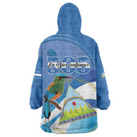 Nicaragua 505 Guardabarranco Wearable Blanket Hoodie En Dios confiamos - Wonder Print Shop