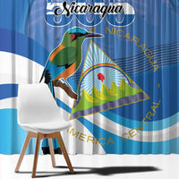 Nicaragua 505 Guardabarranco Window Curtain En Dios confiamos - Wonder Print Shop