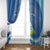Nicaragua 505 Guardabarranco Window Curtain En Dios confiamos - Wonder Print Shop