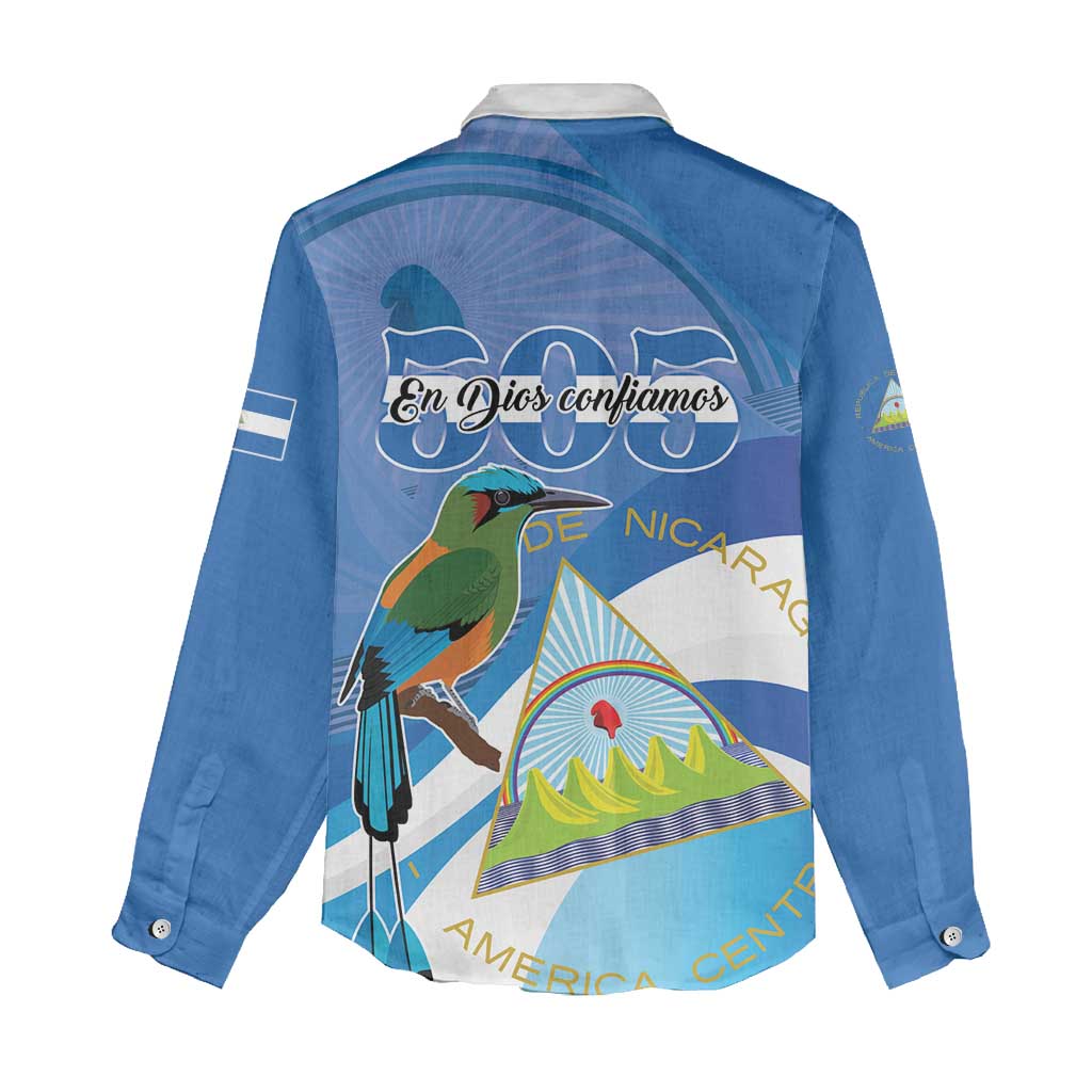 Nicaragua 505 Guardabarranco Women Casual Shirt En Dios confiamos - Wonder Print Shop