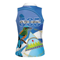 Nicaragua 505 Guardabarranco Women Sleeveless Polo Shirt En Dios confiamos - Wonder Print Shop