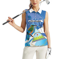 Nicaragua 505 Guardabarranco Women Sleeveless Polo Shirt En Dios confiamos - Wonder Print Shop