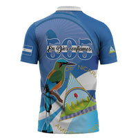 Nicaragua 505 Guardabarranco Zipper Polo Shirt En Dios confiamos - Wonder Print Shop