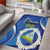 Nicaragua Independence Day 1821 Area Rug Plumeria Floral - Wonder Print Shop