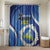 Nicaragua Independence Day 1821 Bathroom Set Plumeria Floral - Wonder Print Shop