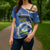 Personalized Nicaragua Independence Day 1821 Cross Shoulder Shirt Plumeria Floral - Wonder Print Shop