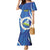 Personalized Nicaragua Independence Day 1821 Family Matching Mermaid Dress and Hawaiian Shirt Plumeria Floral - Wonder Print Shop