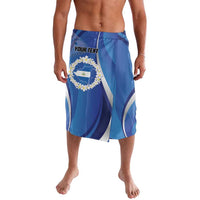 Personalized Nicaragua Independence Day 1821 Lavalava Plumeria Floral - Wonder Print Shop