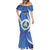 Personalized Nicaragua Independence Day 1821 Mermaid Dress Plumeria Floral - Wonder Print Shop