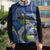 Personalized Nicaragua Independence Day 1821 Sleeveless Puffer Jacket Plumeria Floral - Wonder Print Shop