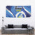 Nicaragua Independence Day 1821 Tapestry Plumeria Floral - Wonder Print Shop