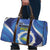 Nicaragua Independence Day 1821 Travel Bag Plumeria Floral - Wonder Print Shop