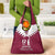 Personalised Qatar National Day Grocery Bag Dawlat Qatar Map Islamic Pattern