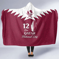 personalised-qatar-national-day-hooded-blanket-dawlat-qatar-map-islamic-pattern