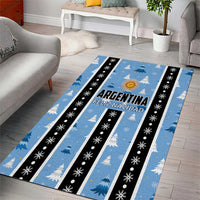 Argentina Christmas Area Rug Feliz Navidad Sol de Mayo - Wonder Print Shop