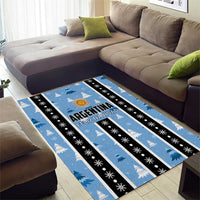 Argentina Christmas Area Rug Feliz Navidad Sol de Mayo - Wonder Print Shop