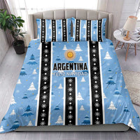 Argentina Christmas Bedding Set Feliz Navidad Sol de Mayo - Wonder Print Shop