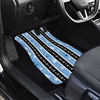 Argentina Christmas Car Mats Feliz Navidad Sol de Mayo - Wonder Print Shop