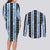 Argentina Christmas Couples Matching Long Sleeve Bodycon Dress and Long Sleeve Button Shirt Feliz Navidad Sol de Mayo - Wonder Print Shop