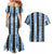 Argentina Christmas Couples Matching Mermaid Dress and Hawaiian Shirt Feliz Navidad Sol de Mayo - Wonder Print Shop