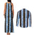 Argentina Christmas Couples Matching Tank Maxi Dress and Long Sleeve Button Shirt Feliz Navidad Sol de Mayo - Wonder Print Shop