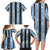 Argentina Christmas Family Matching Long Sleeve Bodycon Dress and Hawaiian Shirt Feliz Navidad Sol de Mayo - Wonder Print Shop