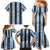 Argentina Christmas Family Matching Mermaid Dress and Hawaiian Shirt Feliz Navidad Sol de Mayo - Wonder Print Shop