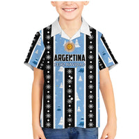 Argentina Christmas Family Matching Mermaid Dress and Hawaiian Shirt Feliz Navidad Sol de Mayo - Wonder Print Shop