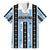 Argentina Christmas Family Matching Off The Shoulder Long Sleeve Dress and Hawaiian Shirt Feliz Navidad Sol de Mayo - Wonder Print Shop
