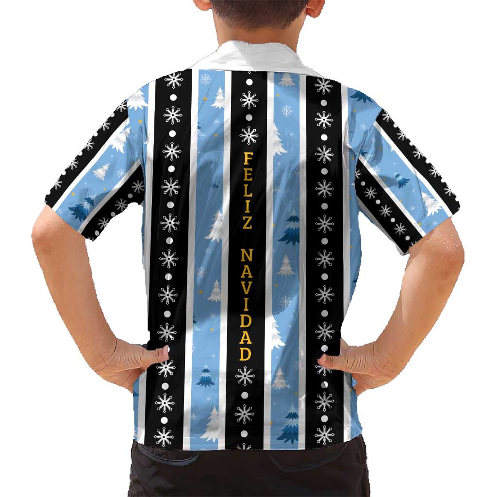 Argentina Christmas Family Matching Puletasi and Hawaiian Shirt Feliz Navidad Sol de Mayo - Wonder Print Shop