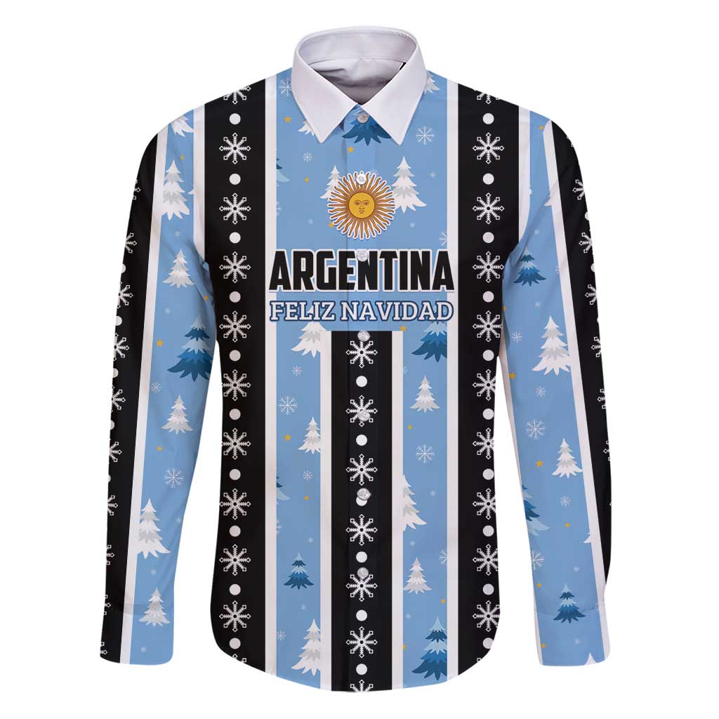 Argentina Christmas Family Matching Puletasi and Hawaiian Shirt Feliz Navidad Sol de Mayo - Wonder Print Shop