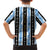 Argentina Christmas Family Matching Short Sleeve Bodycon Dress and Hawaiian Shirt Feliz Navidad Sol de Mayo - Wonder Print Shop