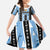 Argentina Christmas Family Matching Summer Maxi Dress and Hawaiian Shirt Feliz Navidad Sol de Mayo - Wonder Print Shop