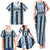 Argentina Christmas Family Matching Tank Maxi Dress and Hawaiian Shirt Feliz Navidad Sol de Mayo - Wonder Print Shop