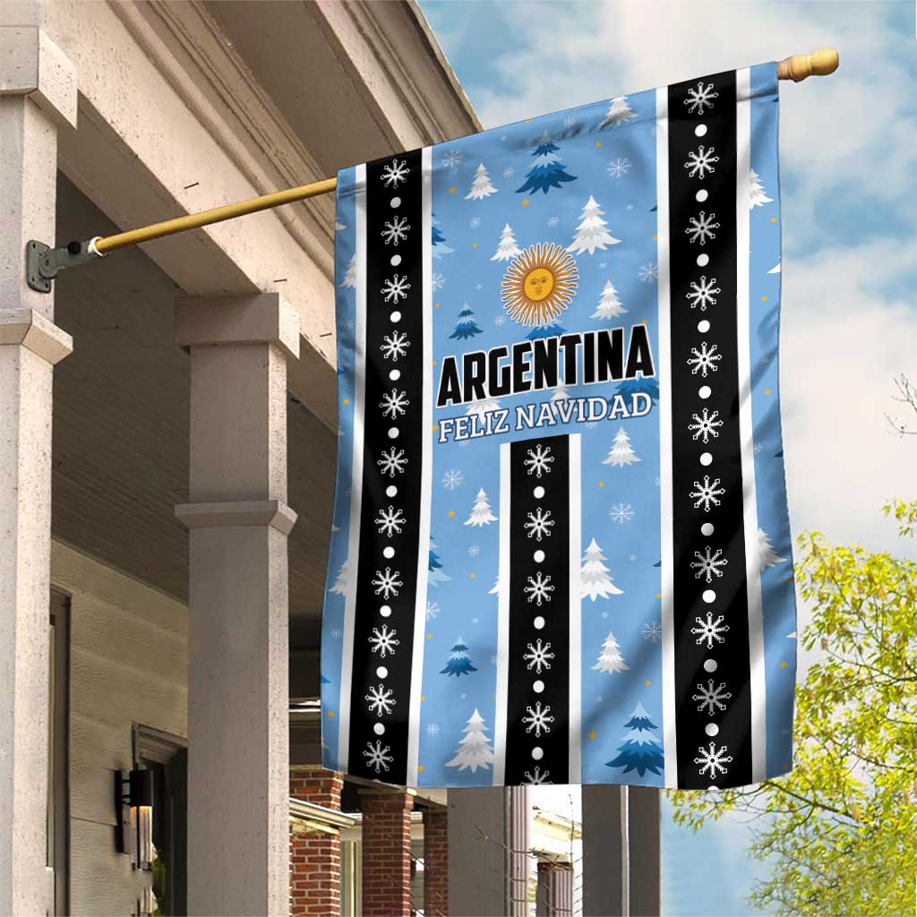 Argentina Christmas Garden Flag Feliz Navidad Sol de Mayo - Wonder Print Shop