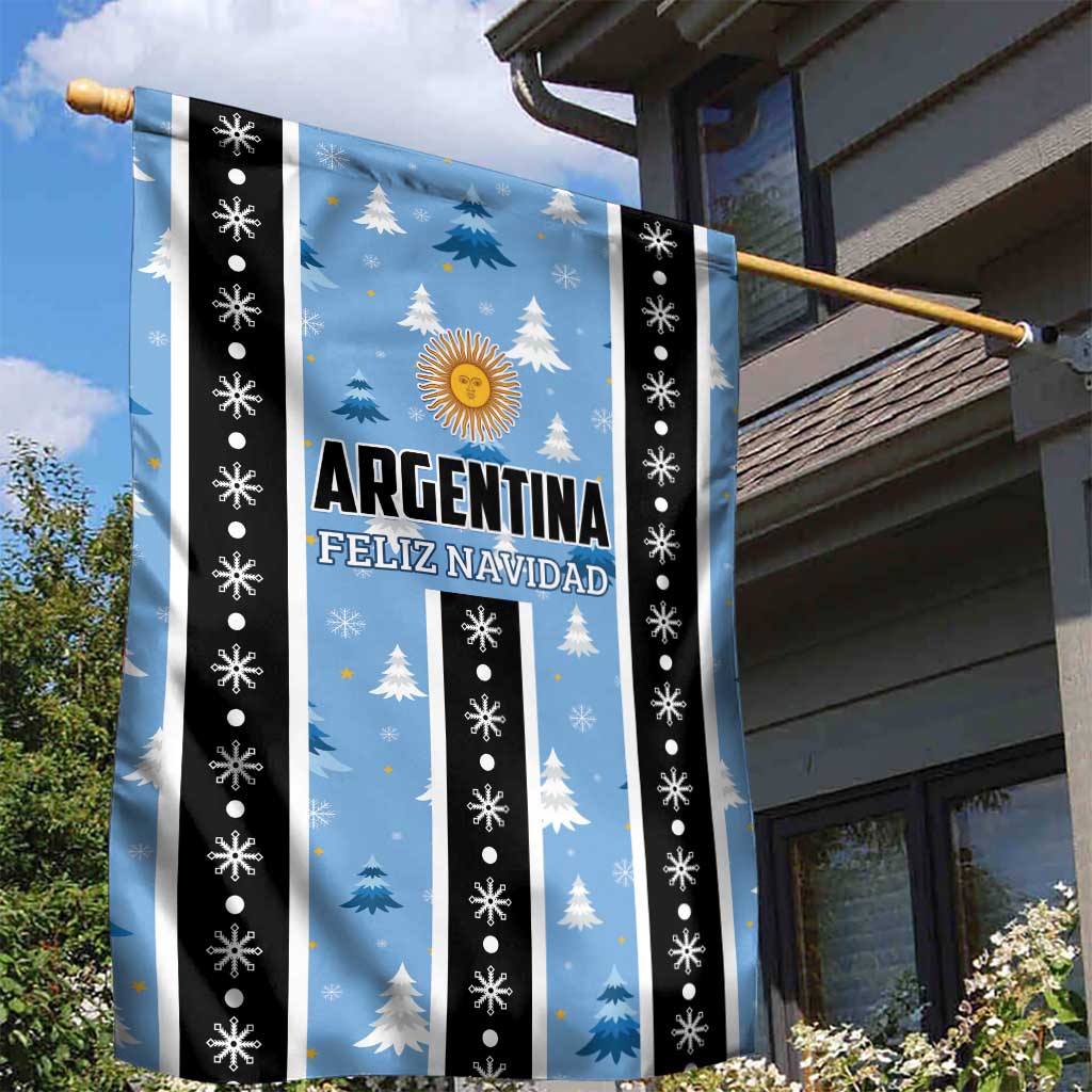 Argentina Christmas Garden Flag Feliz Navidad Sol de Mayo - Wonder Print Shop