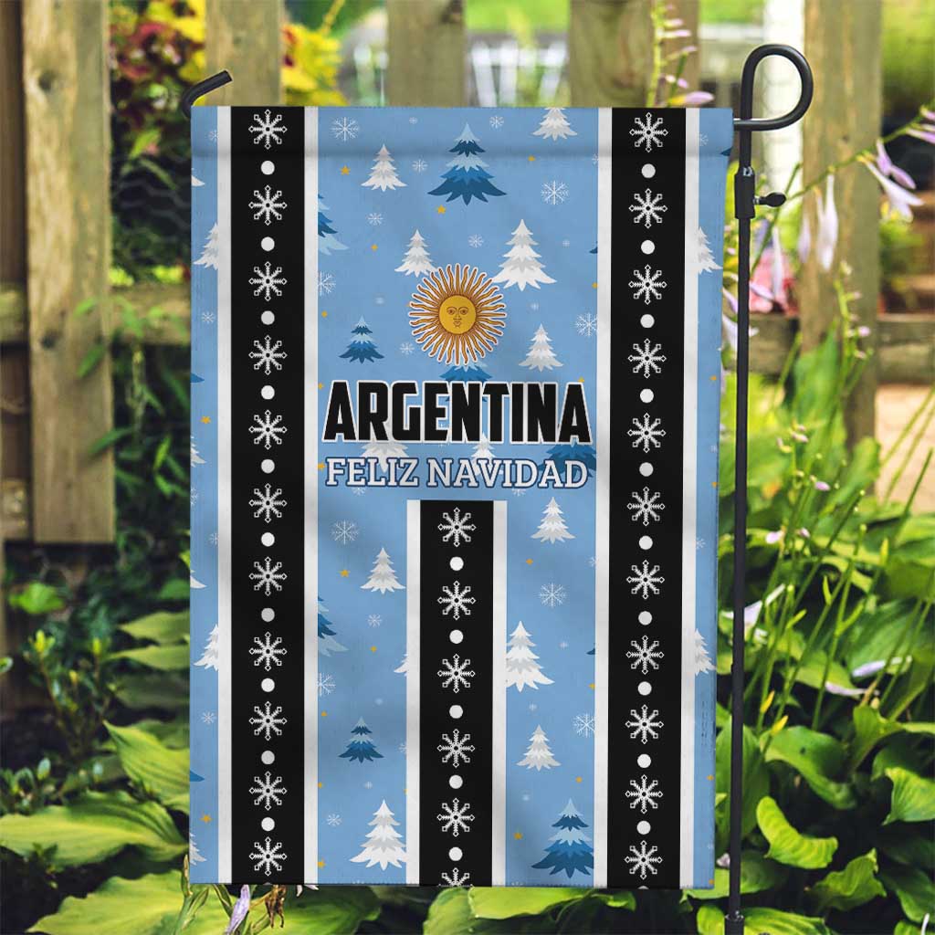 Argentina Christmas Garden Flag Feliz Navidad Sol de Mayo - Wonder Print Shop