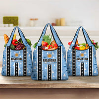 Argentina Christmas Grocery Bag Feliz Navidad Sol de Mayo
