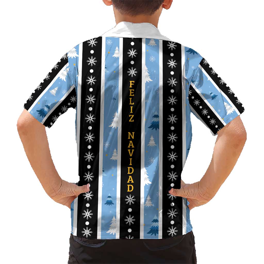 Argentina Christmas Hawaiian Shirt Feliz Navidad Sol de Mayo - Wonder Print Shop