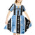 Argentina Christmas Kid Short Sleeve Dress Feliz Navidad Sol de Mayo - Wonder Print Shop