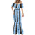 Argentina Christmas Mermaid Dress Feliz Navidad Sol de Mayo - Wonder Print Shop