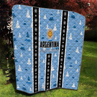 Argentina Christmas Quilt Feliz Navidad Sol de Mayo - Wonder Print Shop