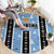 Argentina Christmas Round Carpet Feliz Navidad Sol de Mayo