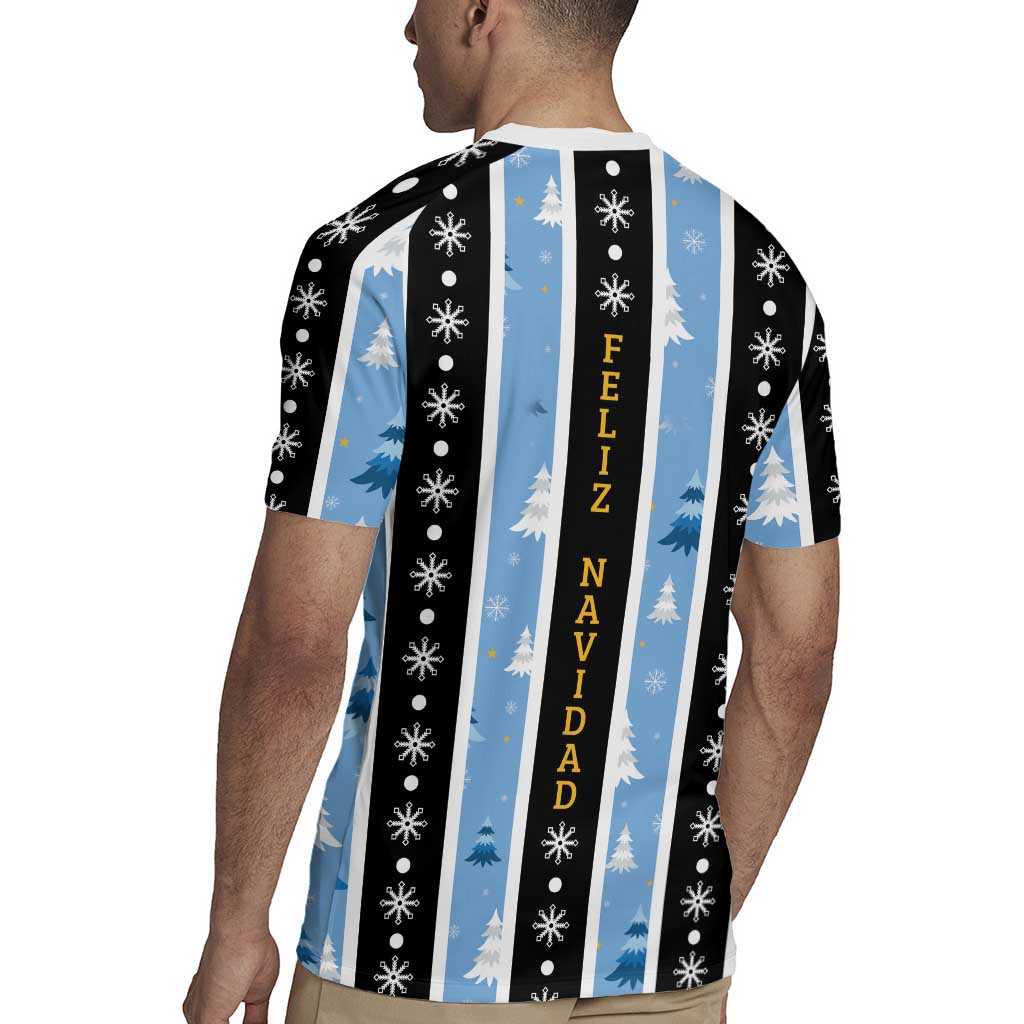 Argentina Christmas Rugby Jersey Feliz Navidad Sol de Mayo - Wonder Print Shop