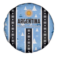 Argentina Christmas Spare Tire Cover Feliz Navidad Sol de Mayo - Wonder Print Shop