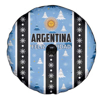 Argentina Christmas Spare Tire Cover Feliz Navidad Sol de Mayo - Wonder Print Shop