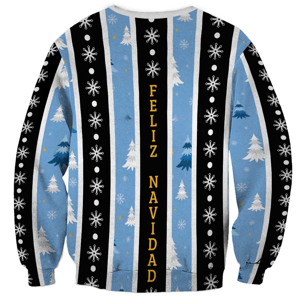 Argentina Christmas Sweatshirt Feliz Navidad Sol de Mayo - Wonder Print Shop