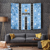 Argentina Christmas Tapestry Feliz Navidad Sol de Mayo - Wonder Print Shop